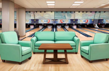 Перетяжка и ремонт мебели для боулинга