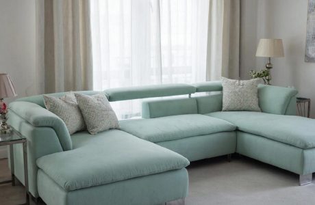 Обивка углового дивана