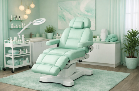 Перетяжка косметологического кресла